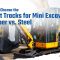 How to Choose the Right Tracks for Mini Excavator: Rubber vs. Steel