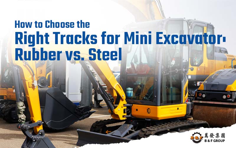 How to Choose the Right Tracks for Mini Excavator