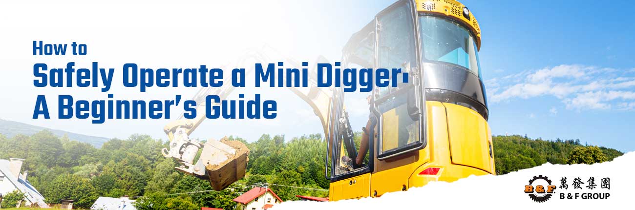 mini digger